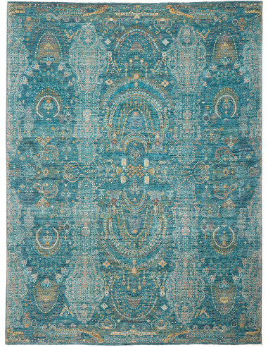 Shahi Fine Pakistan grigio ardesia e grigio ardesia 245x326
