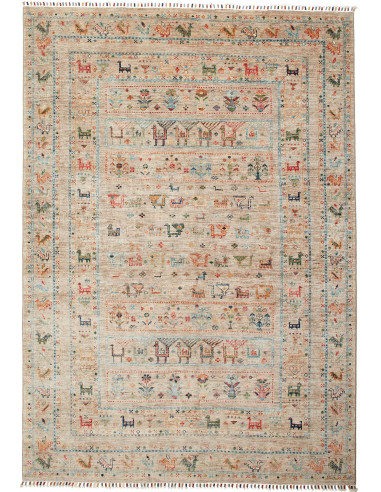 Rubin Pakistan abbronzatura e grigio ardesia scuro 168x239