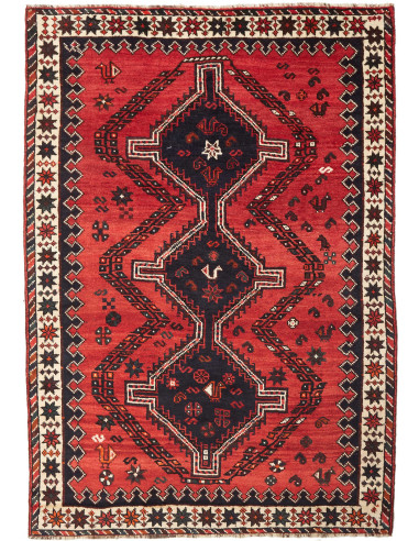 Shiraz Persia grigio ardesia scuro e grano 175x252