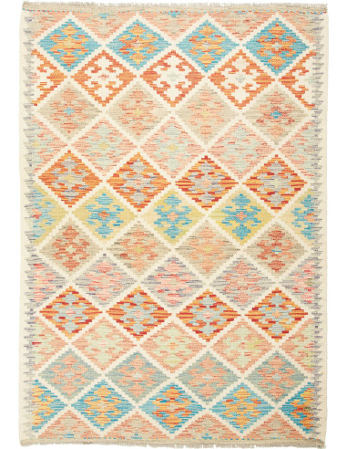 Kilim Pakistan grano e grano 132x189