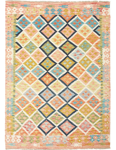 Kilim Pakistan grano e perù 132x184