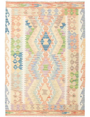 Kilim Pakistan grano e grano 125x173