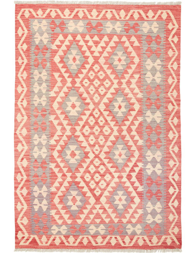Kilim Pakistan abbronzatura e grano 124x183