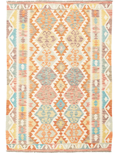 Kilim Pakistan grano e perù 124x175