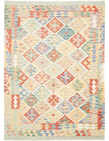 Kilim Pakistan grano e grano 131x177