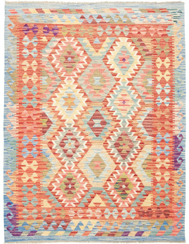 Kilim Pakistan abbronzatura e terra di siena 138x182