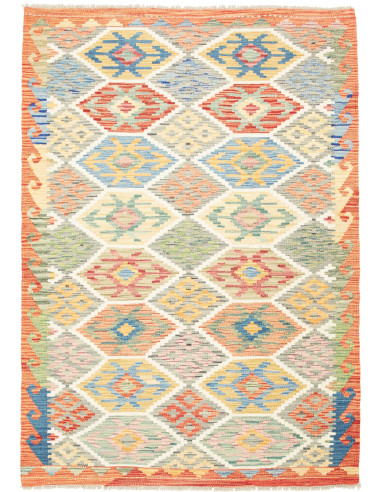 Kilim Pakistan grano e grano 126x178