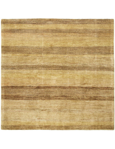 Gabbeh Fine Pakistan kaki scuro e kaki scuro 185x180
