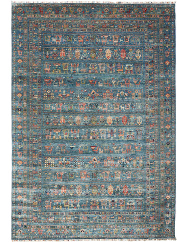 Rubin Pakistan grigio tenue e argento 243x348