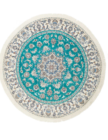 Nain Kashmar Persia verde acqua e ciano scuro 200x200