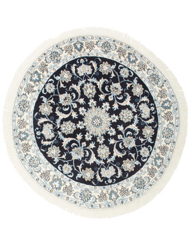 Nain Kashmar Persia grigio ardesia scuro e grigio ardesia scuro 142x148