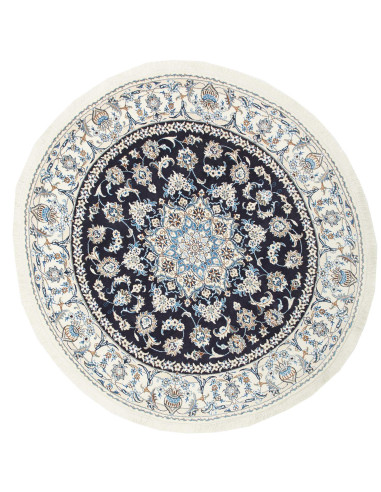 Nain Kashmar Persia grigio ardesia scuro e grigio ardesia scuro 195x205
