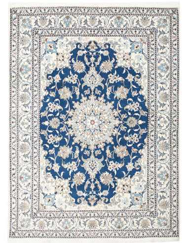 Nain Kashmar Persia grigio ardesia scuro e grigio ardesia scuro 153x210