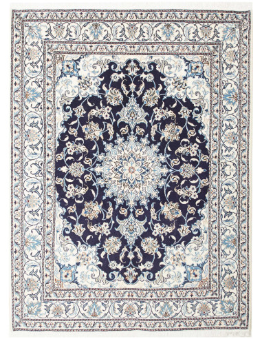 Nain Kashmar Persia grigio ardesia scuro e grigio ardesia scuro 150x200