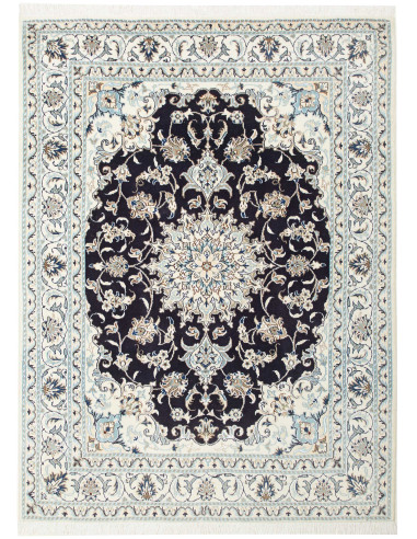 Nain Kashmar Persia grigio chiaro e grigio ardesia scuro 150x205