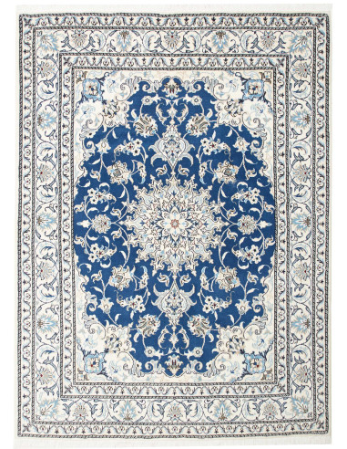 Nain Kashmar Persia grigio ardesia scuro e grigio ardesia scuro 152x205