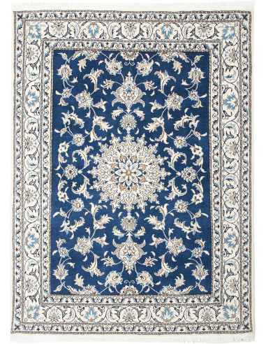 Nain Kashmar Persia grigio ardesia scuro e grigio ardesia scuro 150x203
