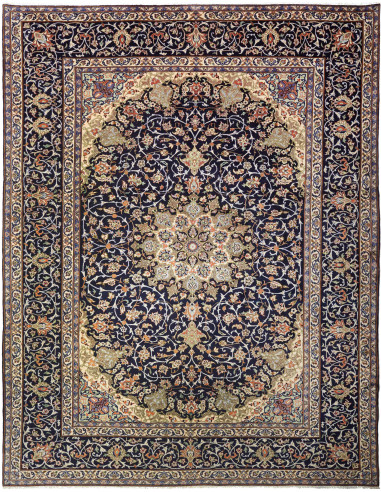 Nadjafabad Persia grigio ardesia scuro e grigio 300x400
