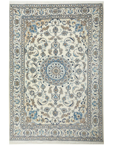 Nain Kashmar Persia grigio chiaro e grigio 195x288