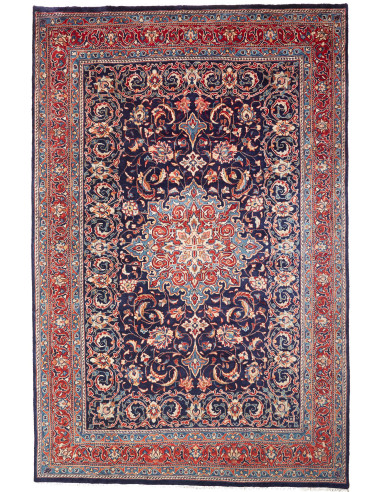 Sarough Persia grigio tenue e grano 217x335