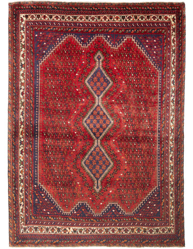 Shiraz Persia terra di siena e grigio ardesia scuro 208x285