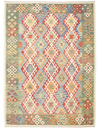 Kilim Pakistan abbronzatura e bianco antico 179x240