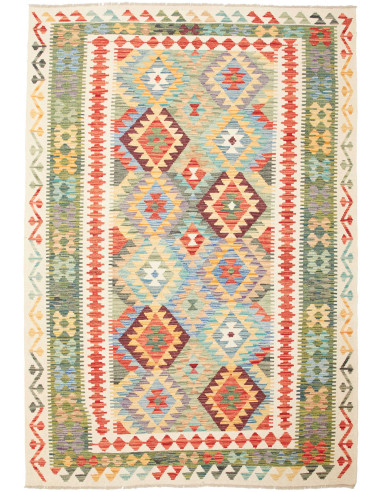 Kilim Pakistan grano e grano 170x249