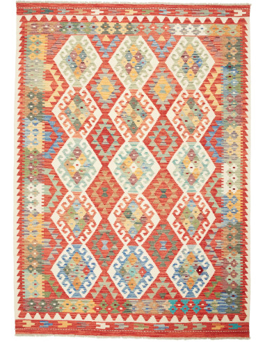 Kilim Pakistan abbronzatura e abbronzatura 176x248