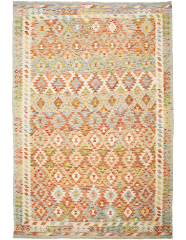 Kilim Pakistan abbronzatura e grano 180x263