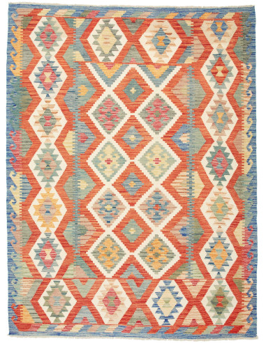 Kilim Pakistan abbronzatura e abbronzatura 180x239