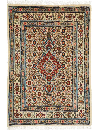 Moud Persia marrone rosato e grigio ardesia scuro 64x92