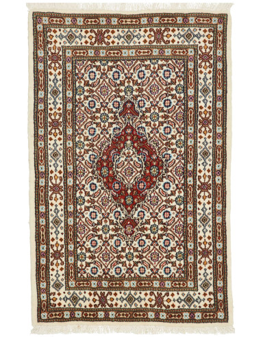 Moud Persia argento e marrone sella 60x94