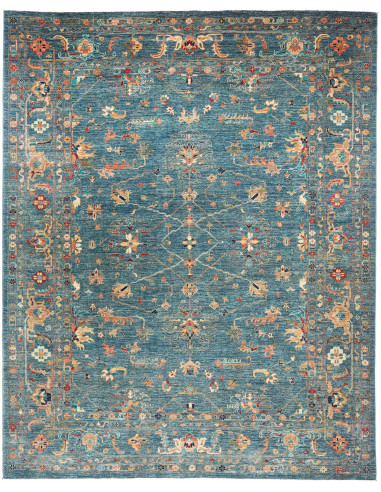 Zigler Fine Pakistan grigio ardesia e abbronzatura 245x302