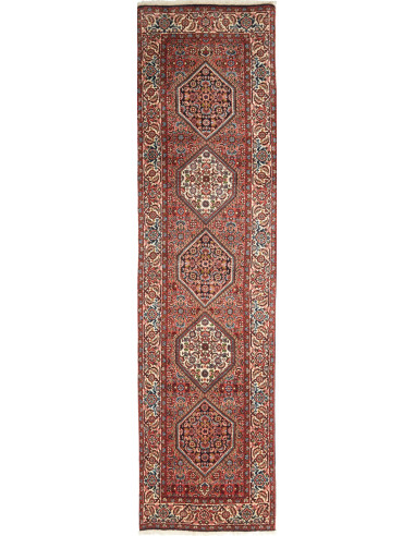Zandjan Persia terra di siena e grigio ardesia scuro 66x260