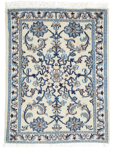 Nain Kashmar Persia grigio chiaro e grigio ardesia scuro 60x90
