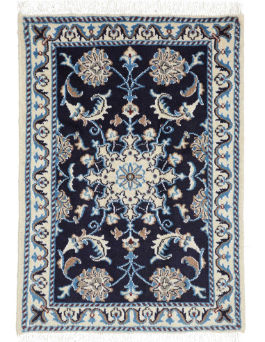 Nain Kashmar Persia grigio chiaro e grigio ardesia scuro 60x90