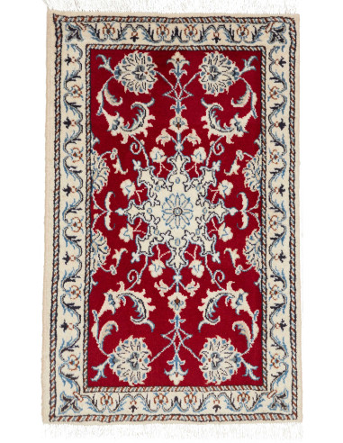 Nain Kashmar Persia argento e grigio ardesia scuro 60x90