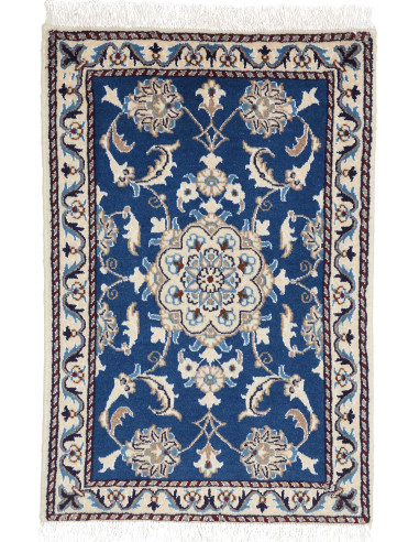 Nain Kashmar Persia argento e grigio chiaro 60x90