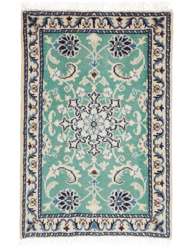 Nain Kashmar Persia argento e grigio ardesia scuro 60x90