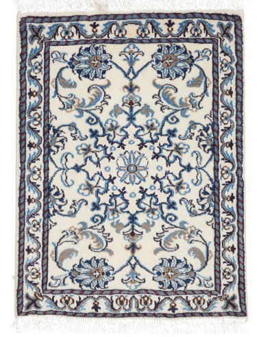 Nain Kashmar Persia grigio chiaro e grigio ardesia chiaro 60x90