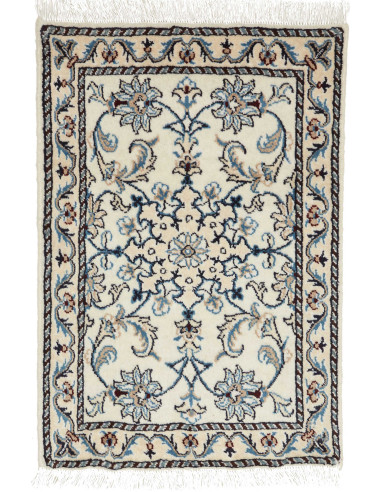 Nain Kashmar Persia argento e grigio chiaro 60x90