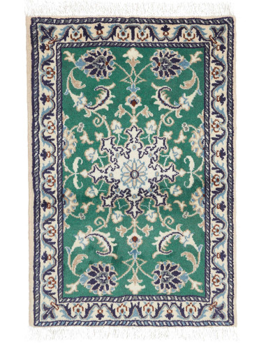 Nain Kashmar Persia grigio ardesia scuro e grigio chiaro 60x90