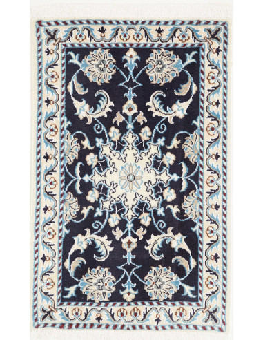 Nain Kashmar Persia grigio ardesia scuro e grigio ardesia scuro 60x90