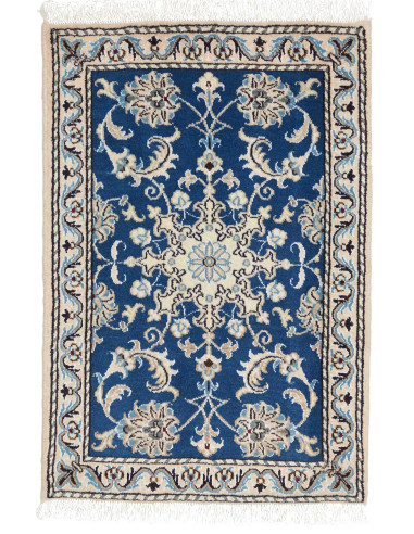 Nain Kashmar Persia argento e grigio ardesia scuro 60x90