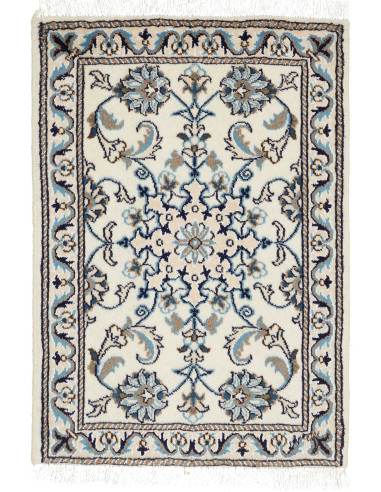Nain Kashmar Persia grigio chiaro e grigio ardesia chiaro 60x90