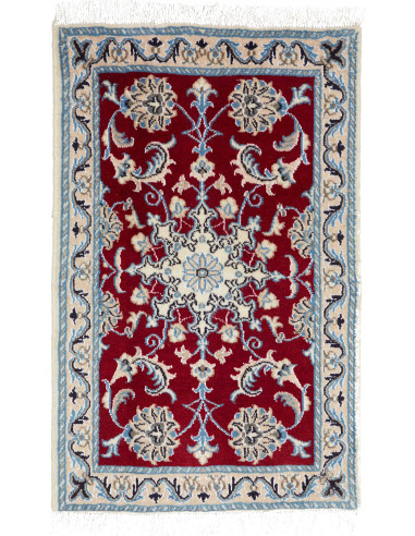 Nain Kashmar Persia argento e grigio ardesia scuro 60x90