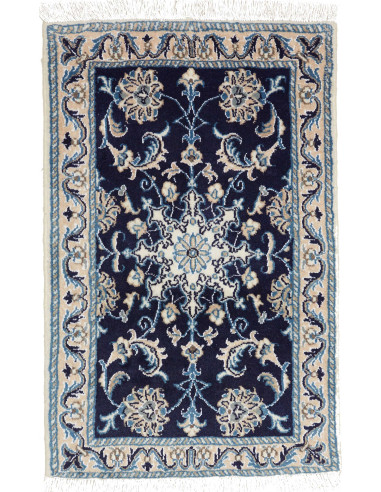 Nain Kashmar Persia grigio ardesia scuro e grigio chiaro 60x90