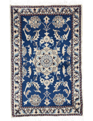 Nain Kashmar Persia grigio chiaro e grigio ardesia scuro 60x90