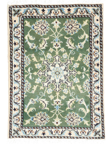 Nain Kashmar Persia grigio chiaro e grigio ardesia scuro 60x90
