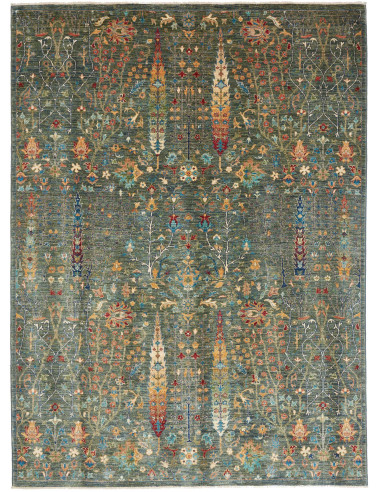 Shahi Fine Pakistan grigio tenue e abbronzatura 172x232